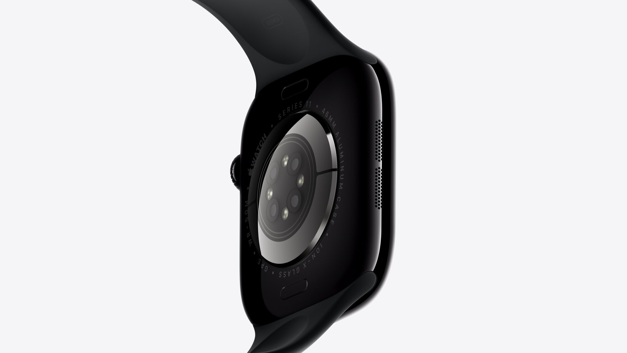 Apple Watch Series 11 46mm Rose Gold Aluminum Case with Sport Light Blush S/M — фото 8