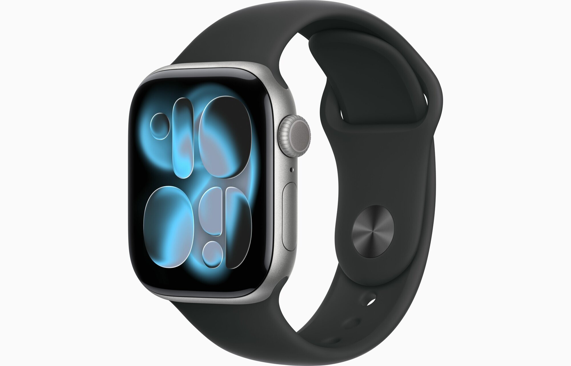 Apple Watch Series 11 46mm Space Gray Aluminum Case with Sport Band Stone Gray M/L — фото 1