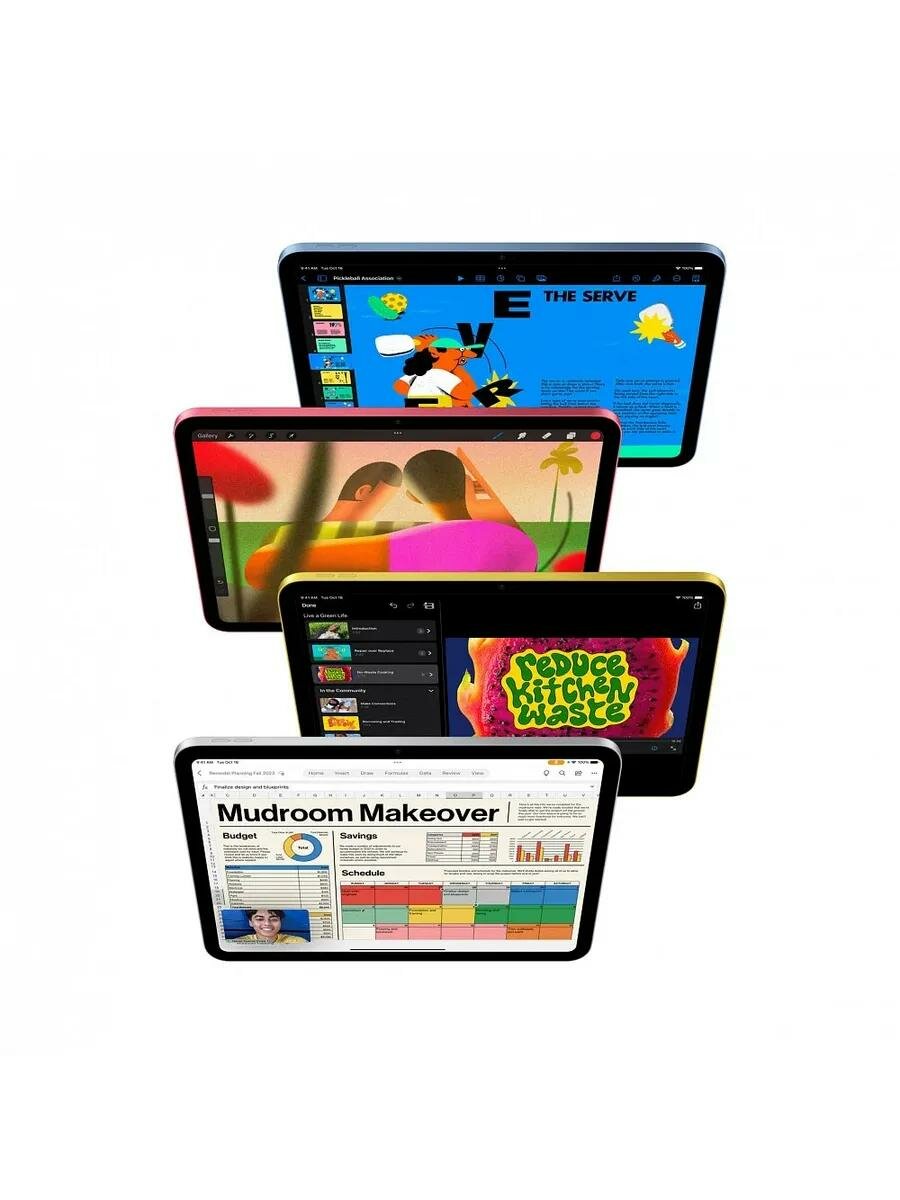 Планшет Apple iPad (2025) Wi-Fi 256Gb, Розовый (Pink) 11-го Поколения — фото 8