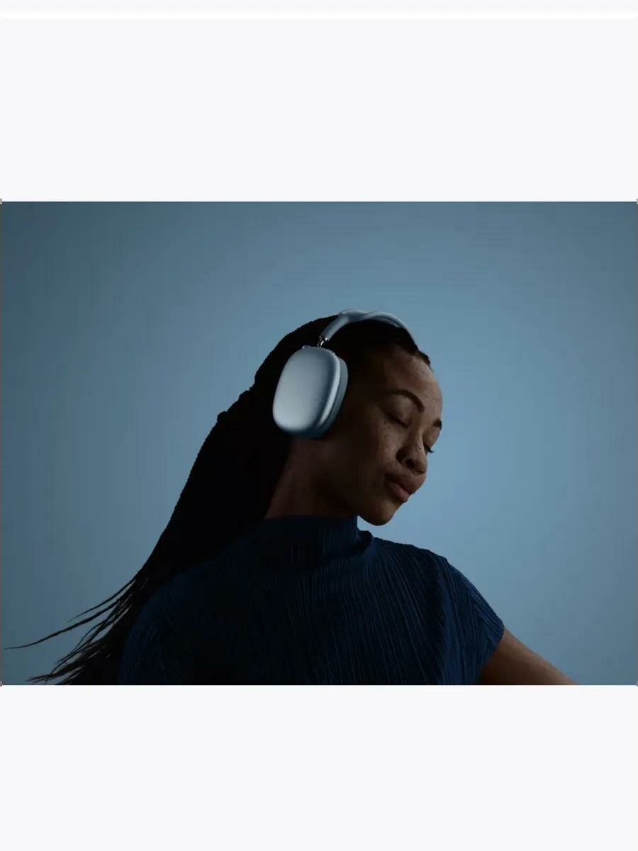 Наушники полноразмерные Apple AirPods Max Starlight (Белые) 2024 — фото 7