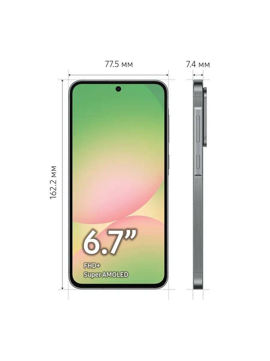 Смартфон Samsung Galaxy A56 5G 8/128Gb Черный Graphite 2025 NFC Global — фото 8