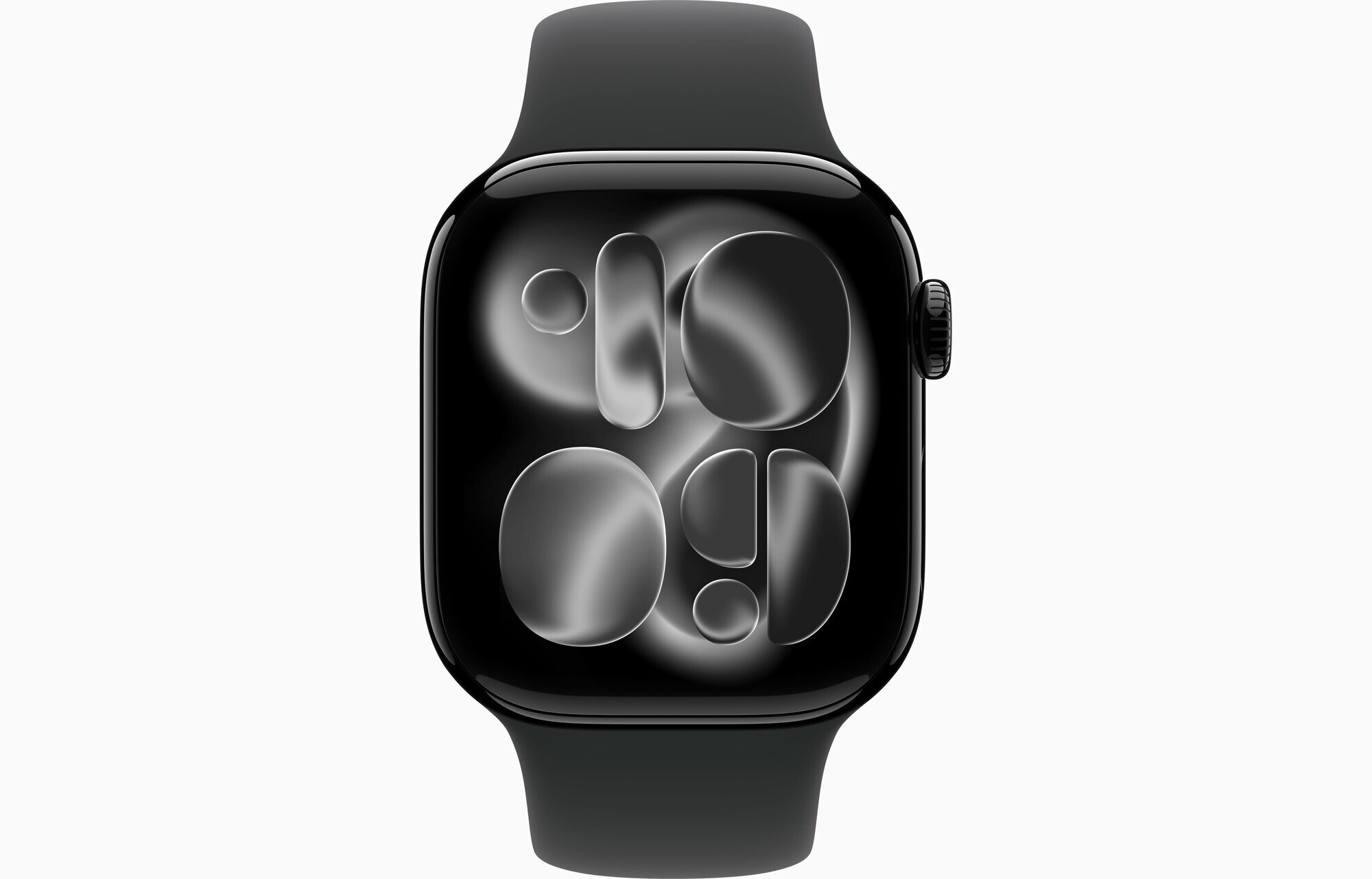 Apple Watch Series 11 46mm Jet Black Aluminum Case with Sport Band Black M/L — фото 2