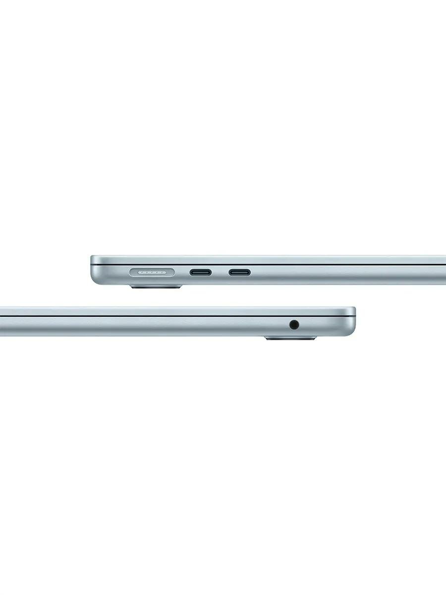 Ноутбук Apple MacBook Air 13 (M4, 10C CPU/10C GPU, 2025), 16 ГБ, 512 ГБ SSD, Sky Blue (небесно-голубой) — фото 5