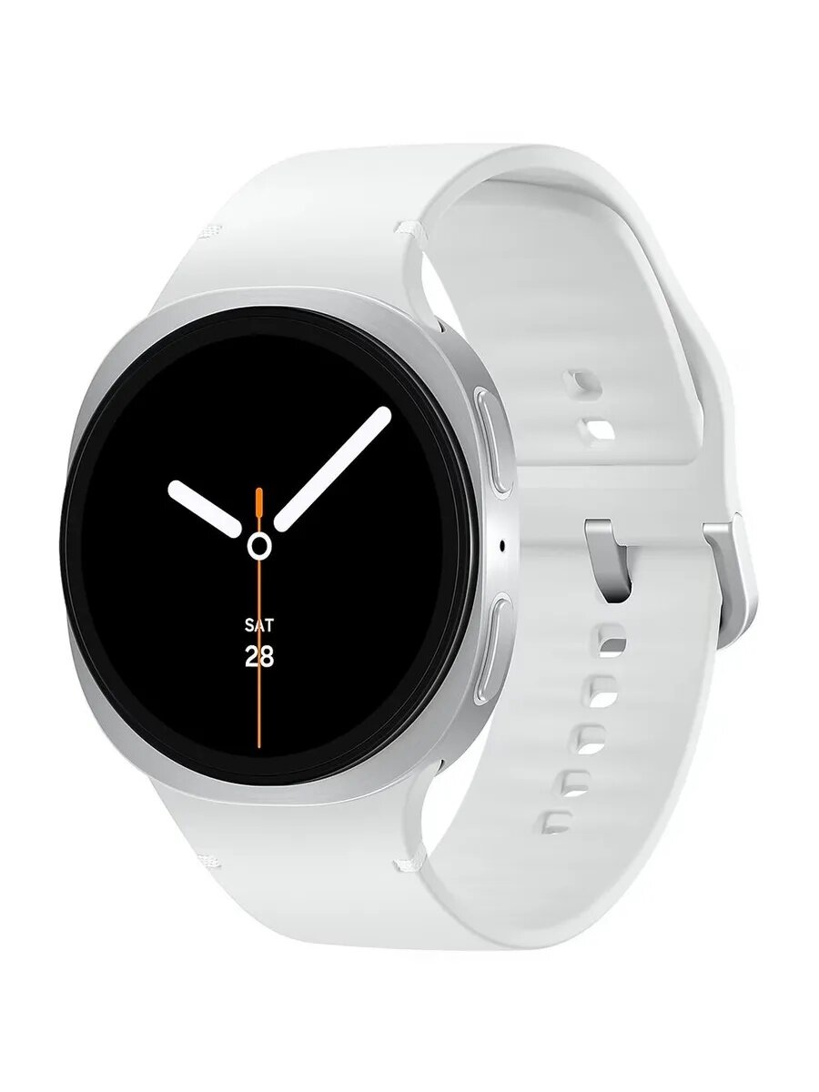 Умные часы Samsung Galaxy Watch 8 LTE 40 мм, Silver (Серебристые) 2025 — фото 1