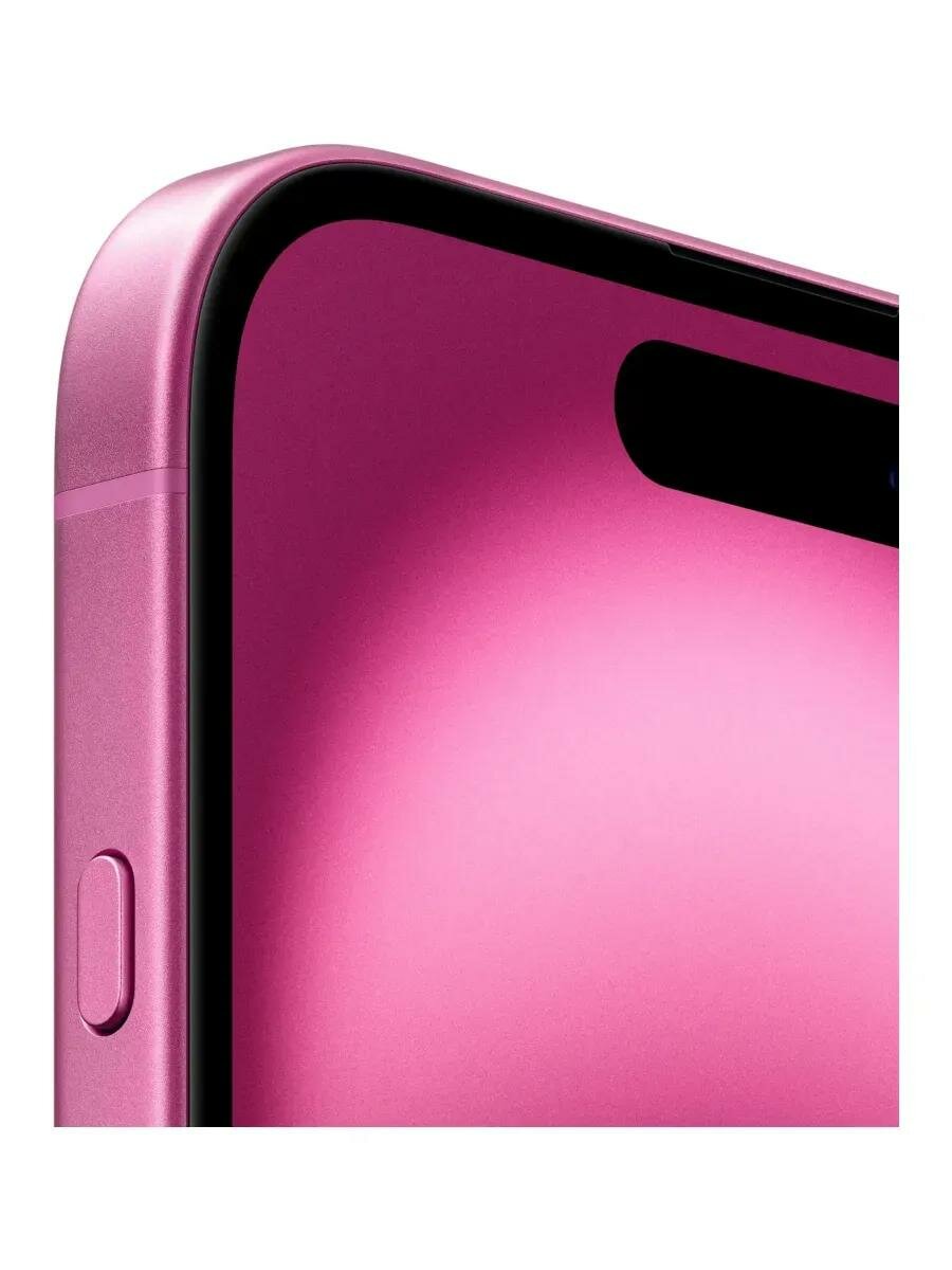 Смартфон Apple iPhone 16 256GB, Pink (Розовый) Sim+ESim 2024 — фото 10