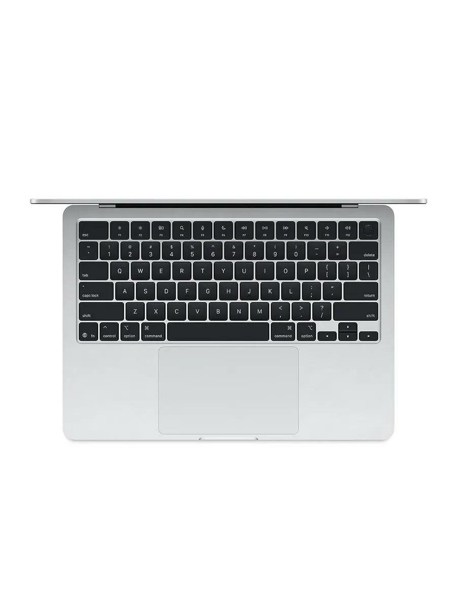 Ноутбук Apple MacBook Air 15 (M4, 10C CPU/10C GPU, 2025), 24 ГБ, 512 ГБ SSD, Silver (серебристый) — фото 6