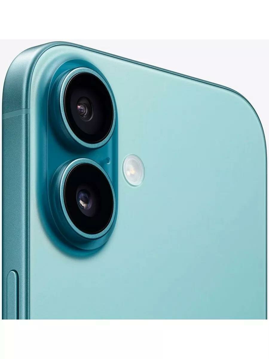 Смартфон Apple iPhone 16 128GB, Teal (Бирюзовый) Sim+ESim 2024 — фото 5