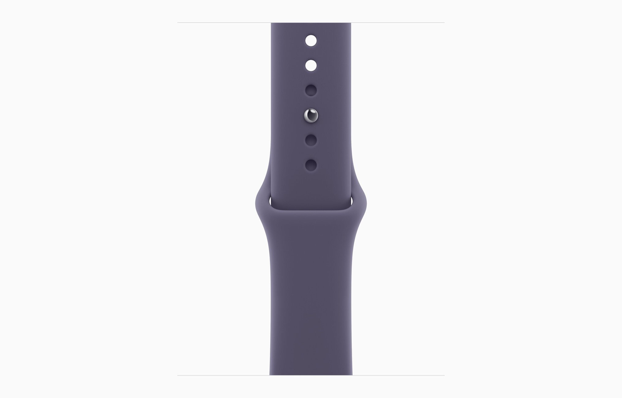 Apple Watch Series 11 46mm Silver Aluminum Case with Sport Band Anchor Blue S/M — фото 4