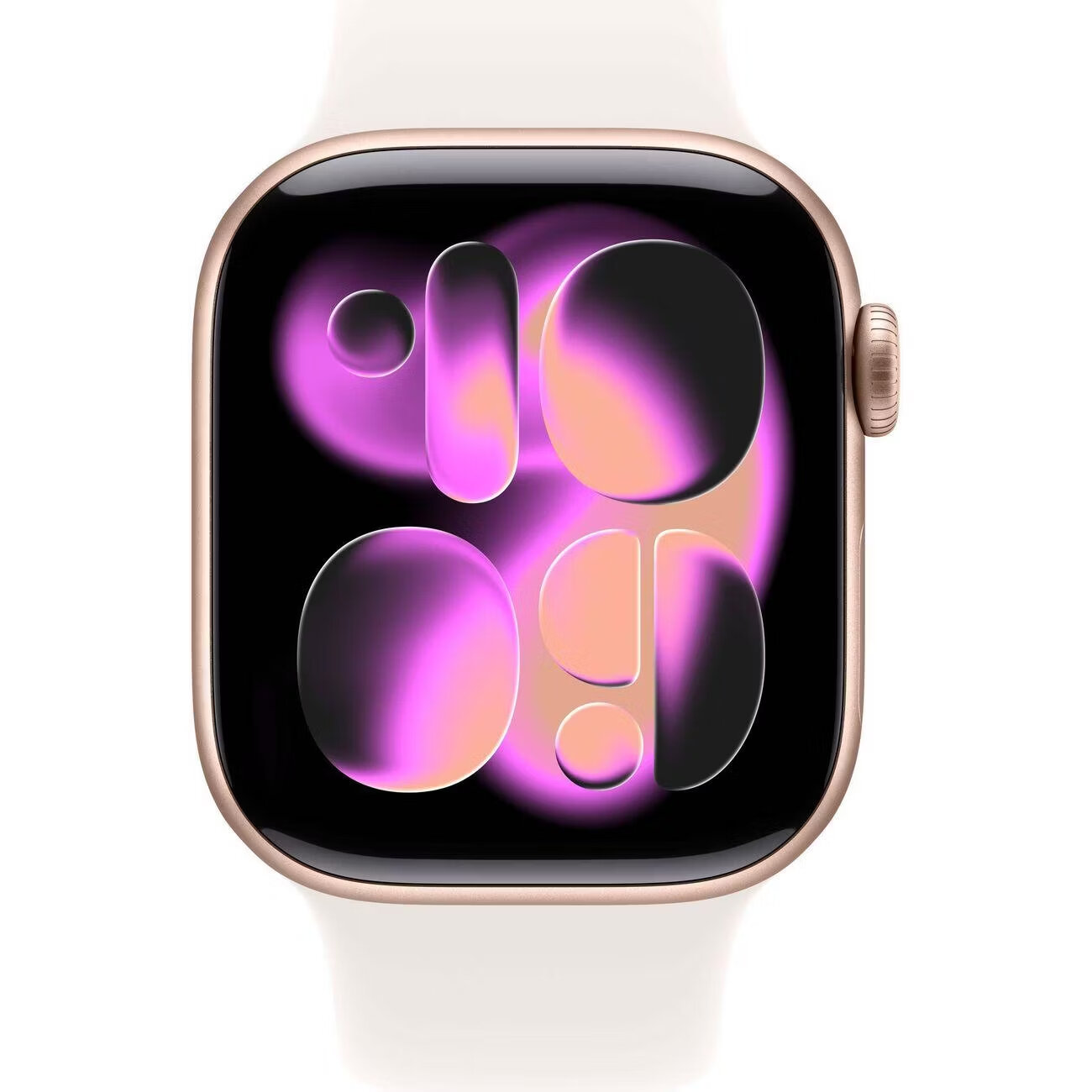 Apple Watch Series 11 46mm Rose Gold Aluminum Case with Sport Light Blush M/L — фото 2