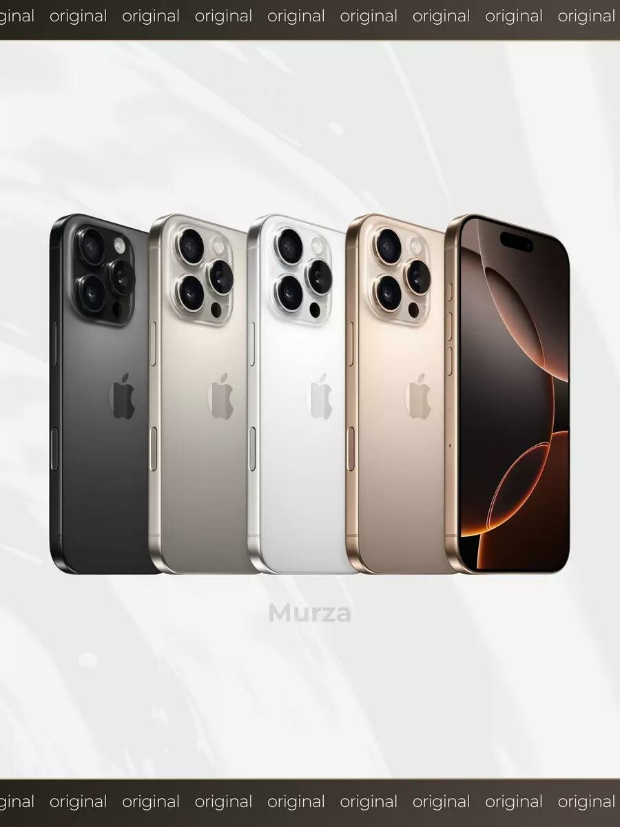 Смартфон Apple iPhone 16 Pro 128GB, Natural (Натуральный титан) Sim+ESim 2024 — фото 5