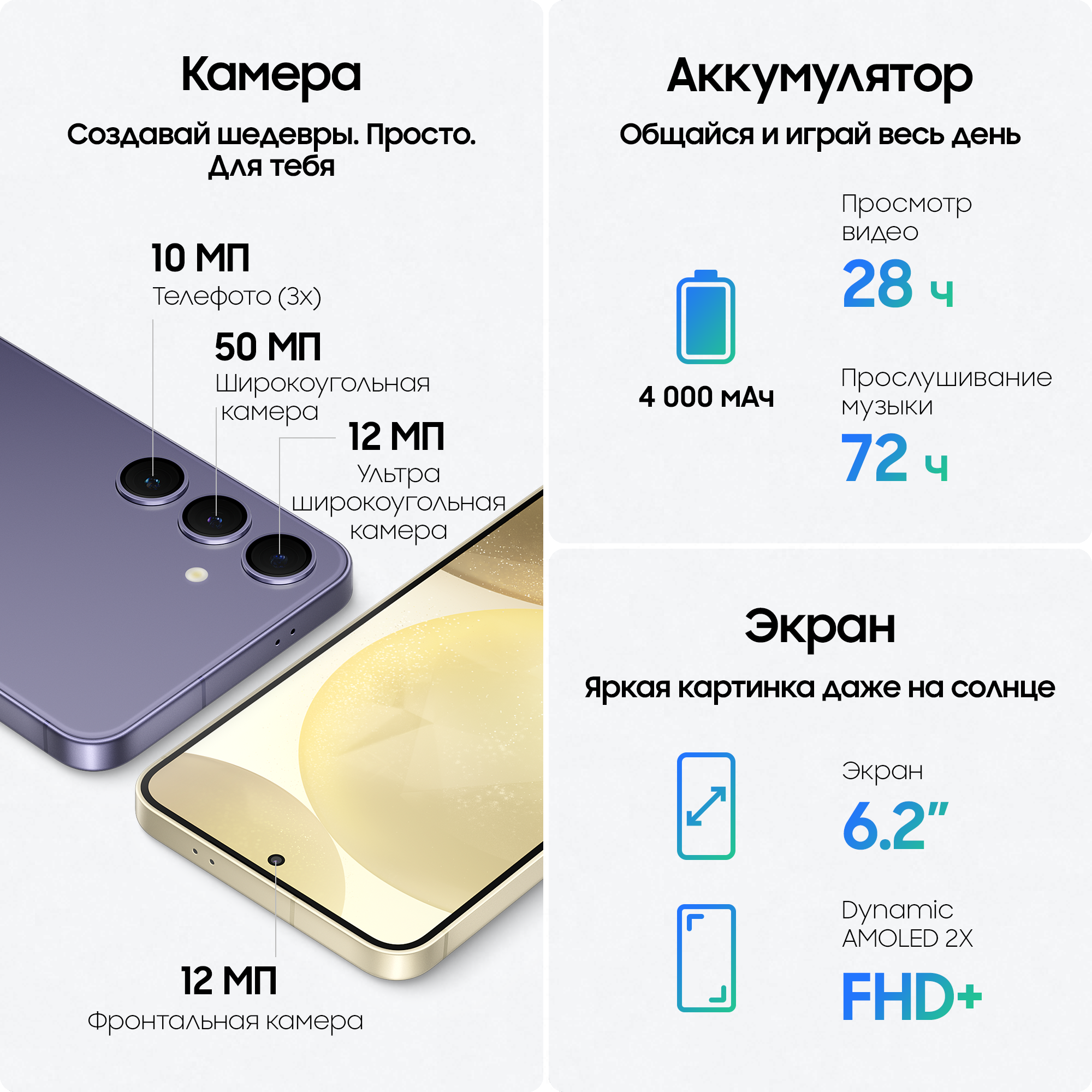 Смартфон Samsung Galaxy S24 8/256GB Onyx Black (Черный) Sim+ESim — фото 13